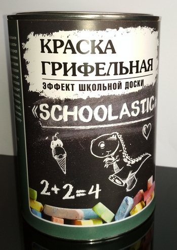 Краска грифельная «Schoolastic» Краска грифельная «Schoolastic»
